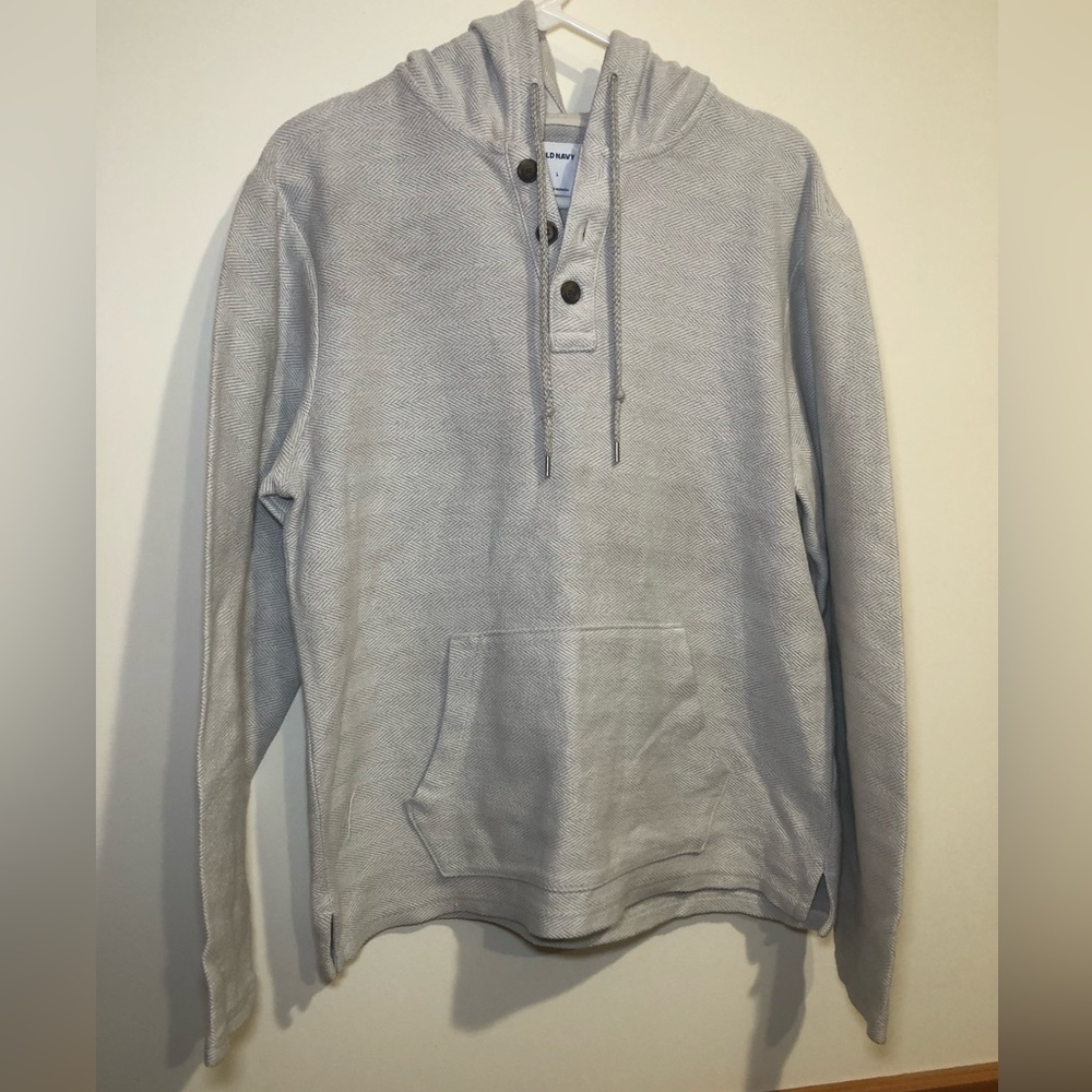 Men's Old Navy Hooded Pullover Size Large